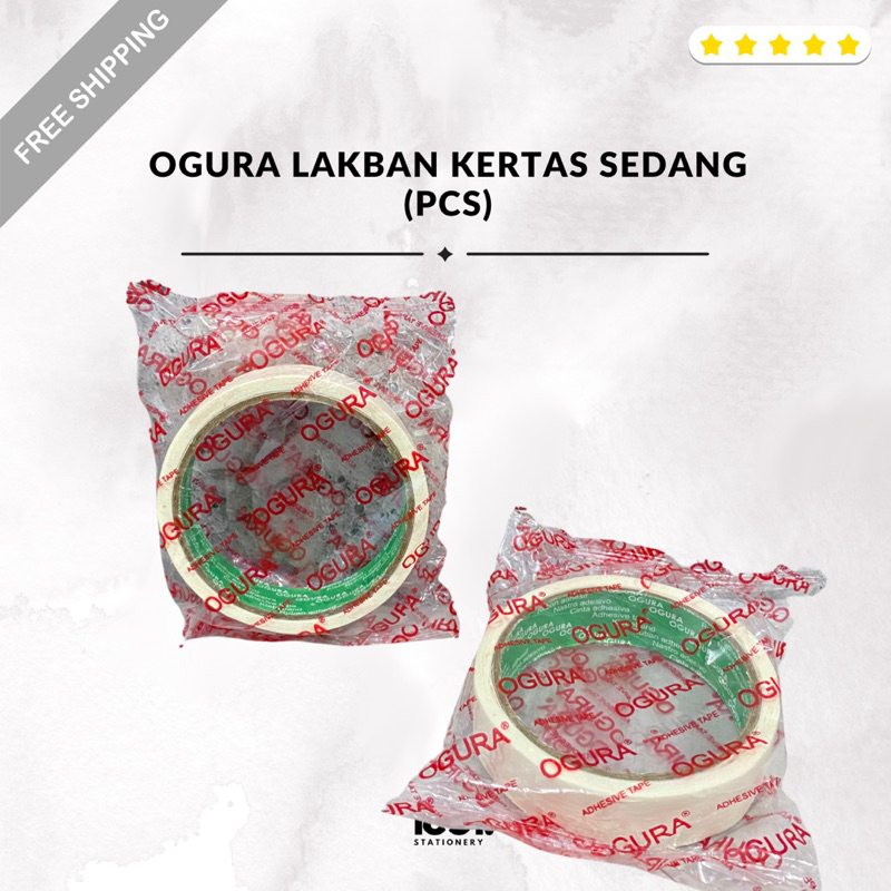 

Ogura Lakban Kertas Sedang (PCS)