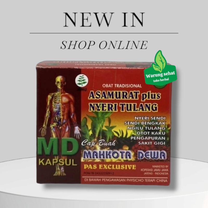 Mahkota Dewa Kapsul Asam Urat plus Flu Tulang