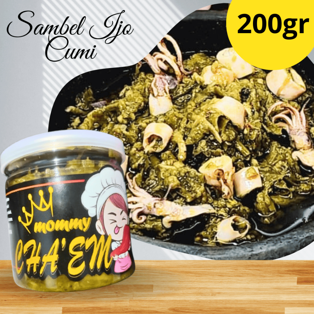 

SAMBAL CABE IJO CUMI ASIN / 130gr / 200gr / SAMBEL MOMMY CHA'EM