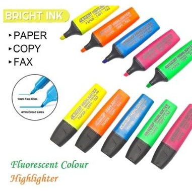 

Highlighter Combo CHL-800/Stabilo Murah/Fluorescent Colour Highlighter Bright Ink