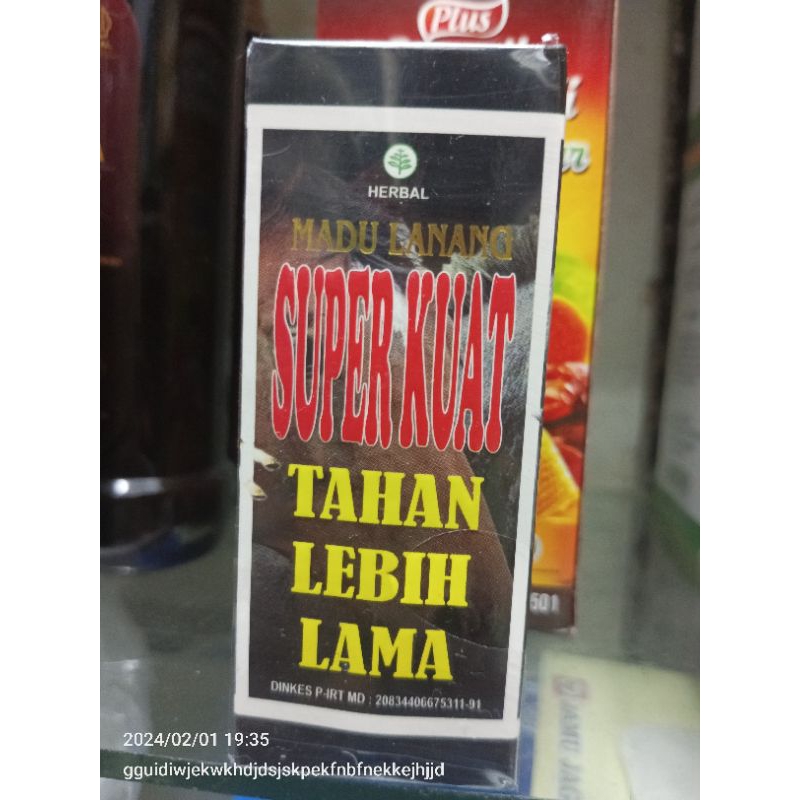 

Madu Lanang Super Kuat 10X Original