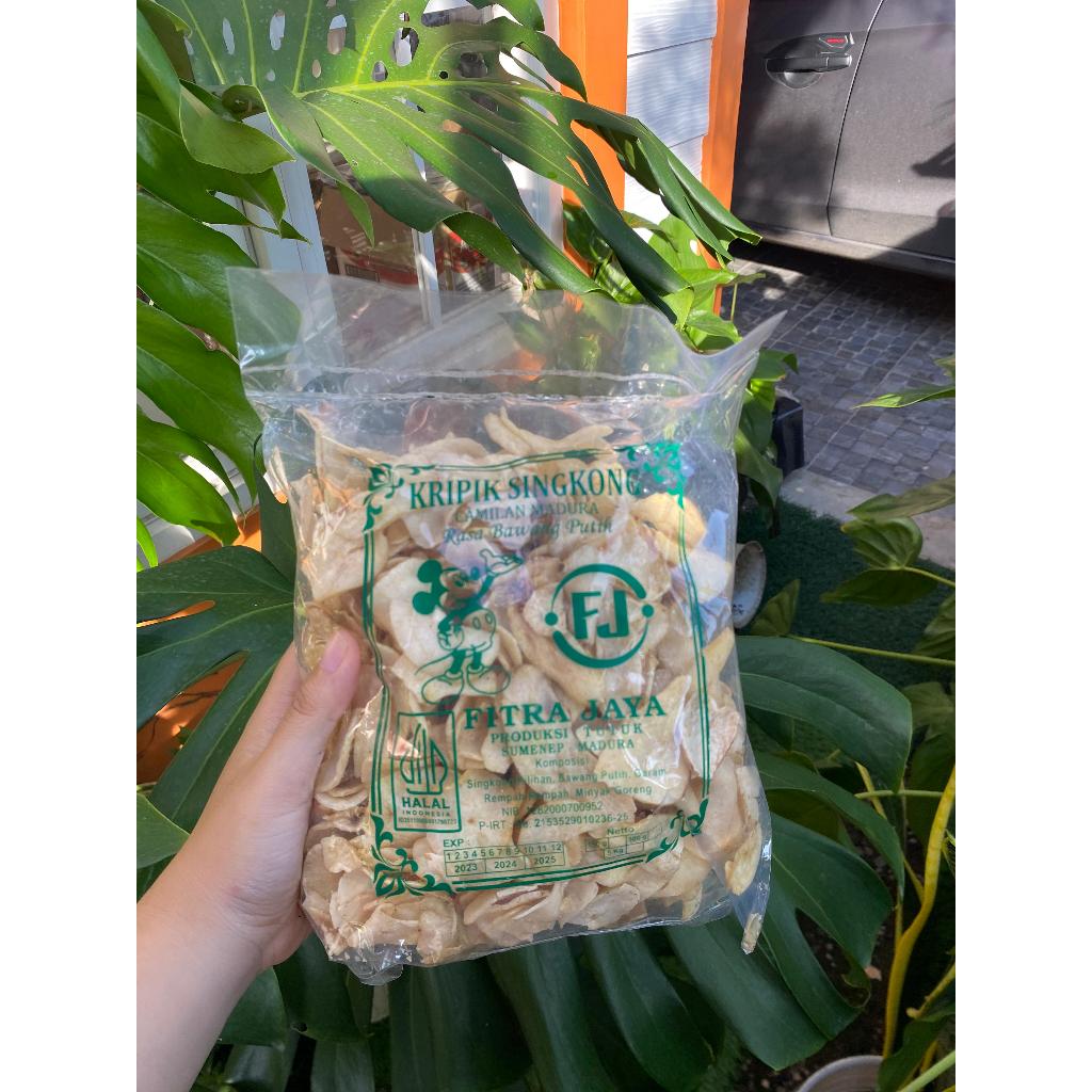 

KERIPIK SINGKONG MADURA ORI/KEMASAN 200gr