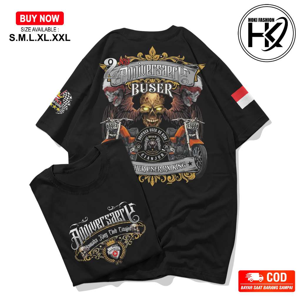 KAOS RX KING 2ND ANNIVERSARY - BROTHER USER RX KING BUSER - KAOS DEWASA