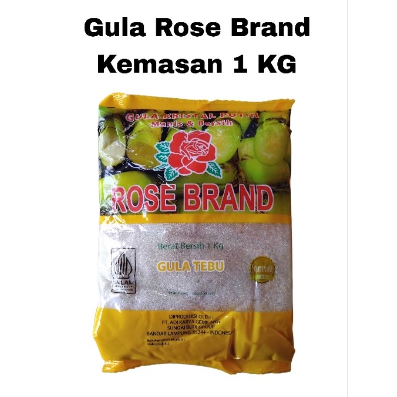 

Gula Rose Brand Kemasan 1 KG / Gula Rose Brand