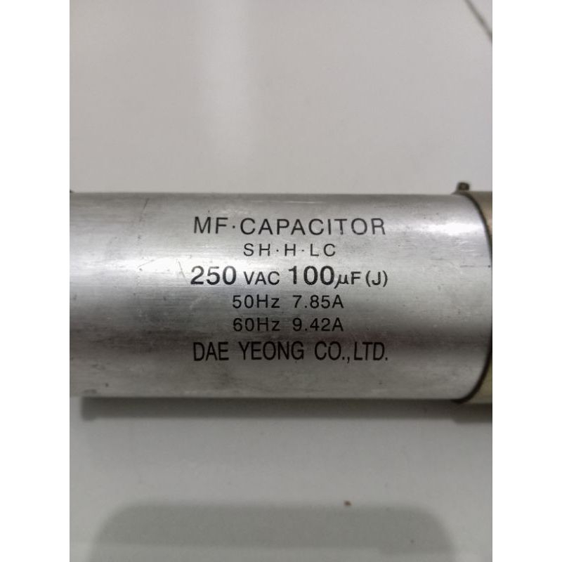 kapasitor AC MC 100uf 450vac original