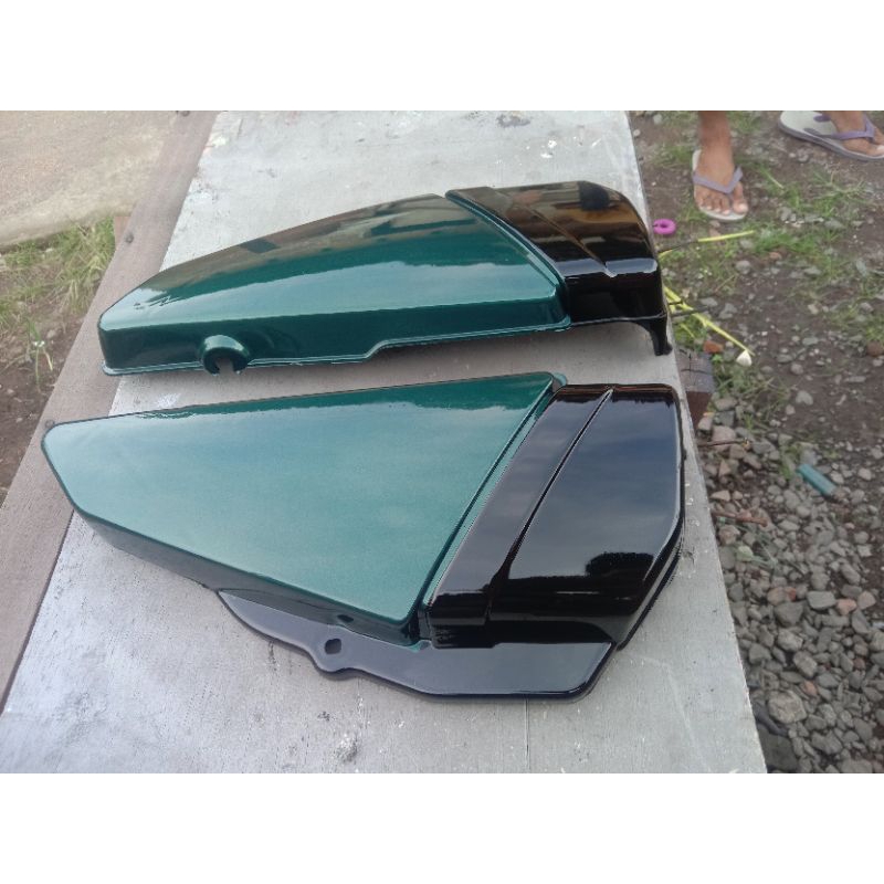 Bok aki RX  Cover aki RX king warna hijau