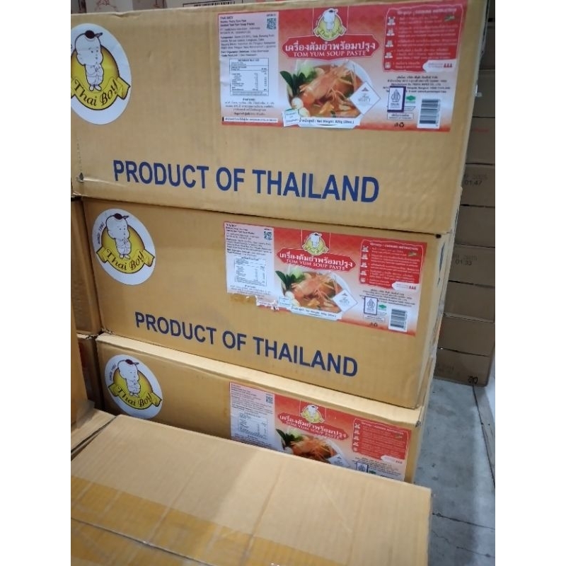 

thai boy tomyum besar 1 dus X 825 gr khusus instant