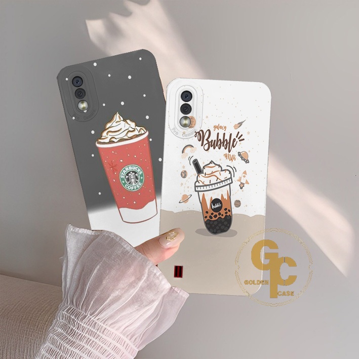 [GCR141] Softcase SAMSUNG A01 / A01 CORE Motif Minuman boba kekinian keren - Kesing for All Type Han
