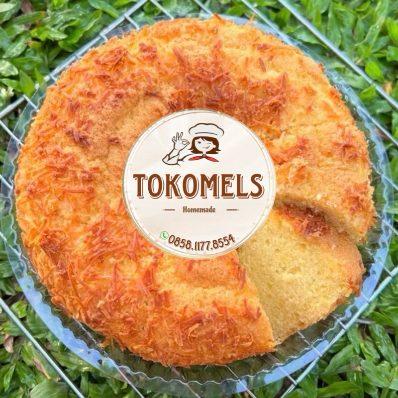 

Bolu Jadul Keju [FREE box & kartu ucapan natal/Imlek/Lebaran]