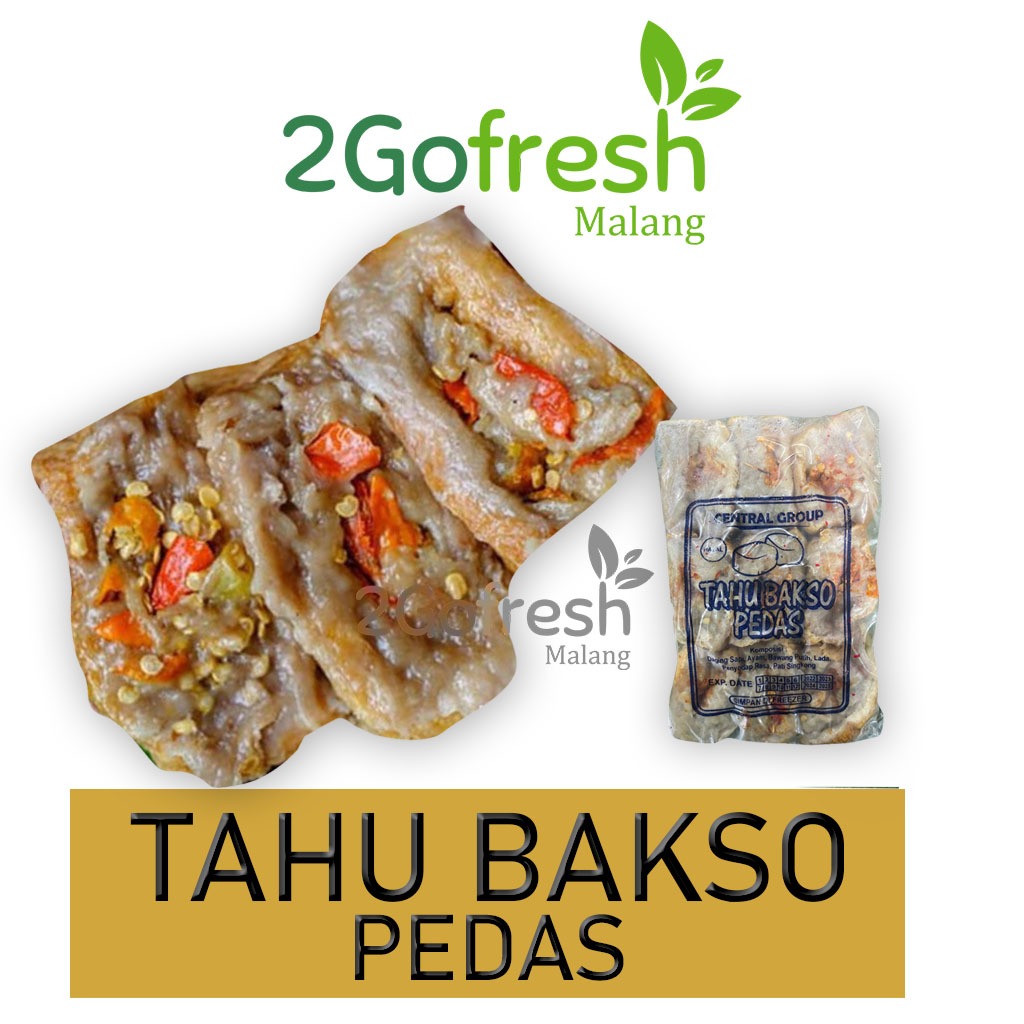 

Tahu Bakso Pedas Frozen isi 9 Pcs