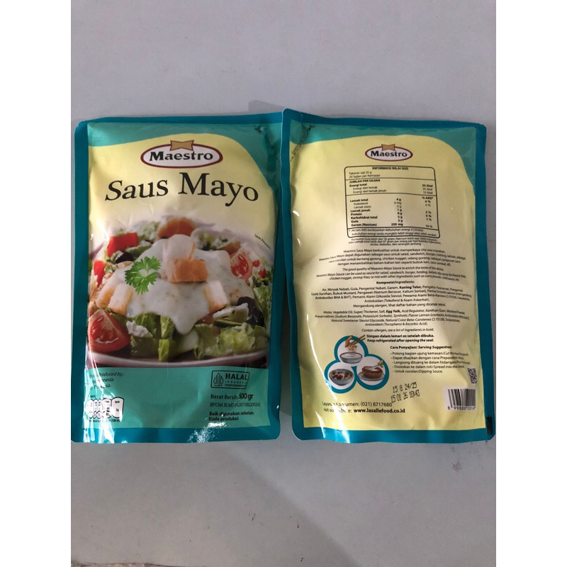

MAYONISE MAESTRO 500 GR