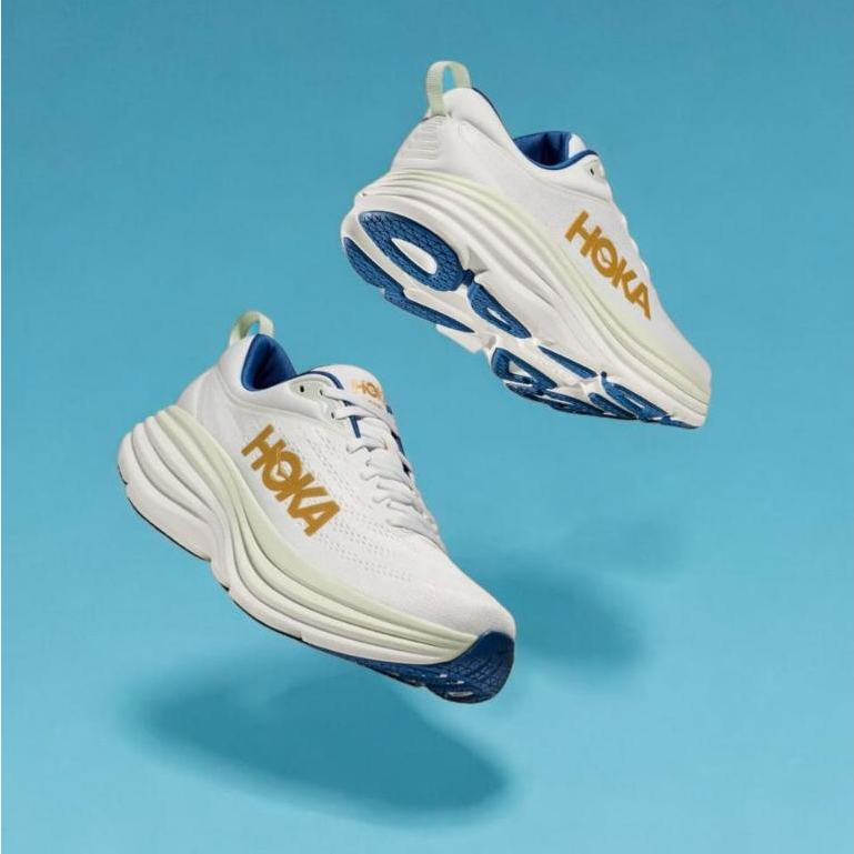 Sepatu Running Hoka Bondi 8 Men 1123202 FTG Original