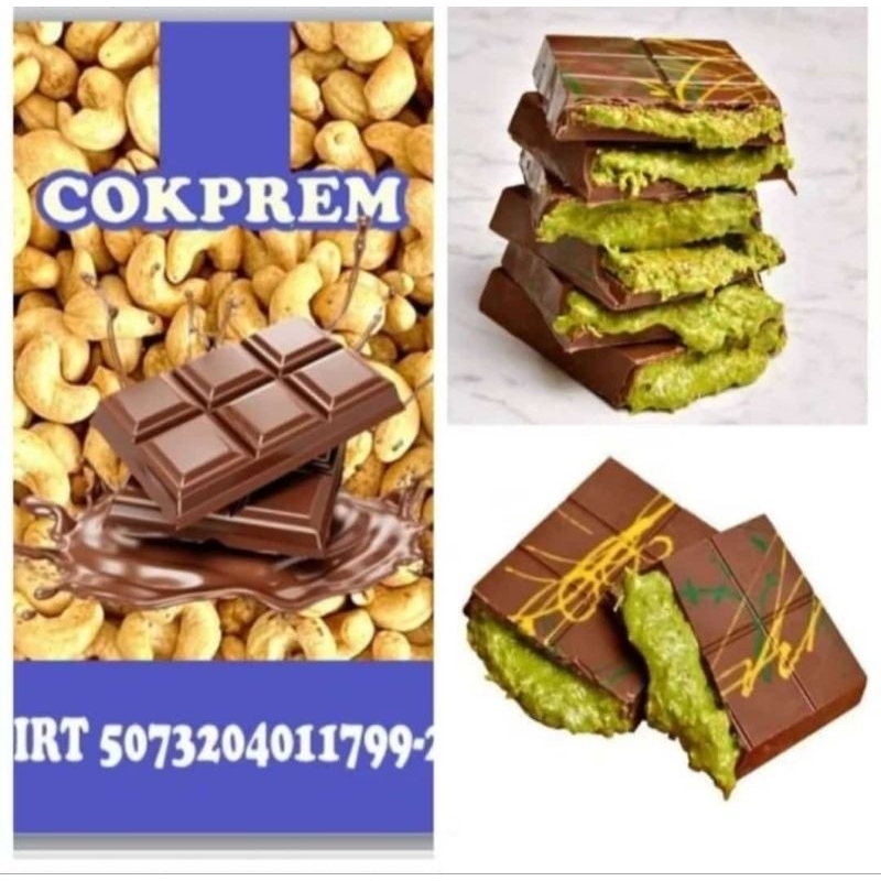 

COKLAT DUBAI PISTACHIO. COKLAT PREMIUM. EXP JUNI 2025