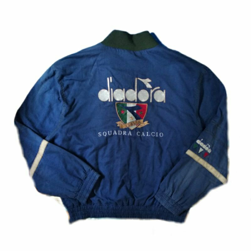 Bomber Jacket Vintage Diadora Boardir Second Brand Original