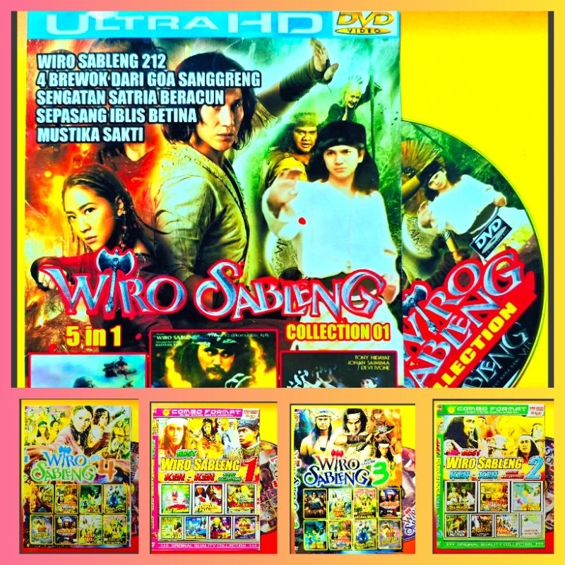 Kaset Film Indonesia Jadul Koleksi Pendekar Wiro Sableng Pilihan Terlengkap