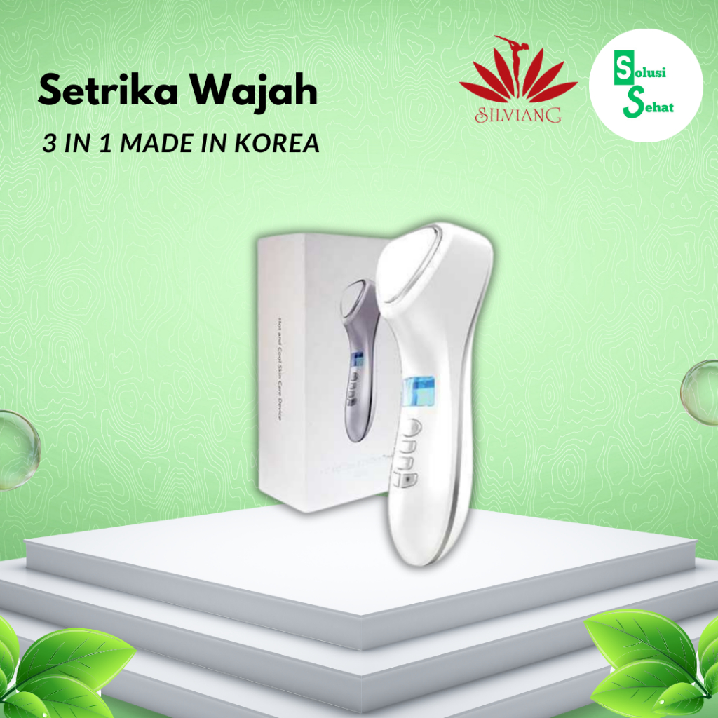 Setrika Wajah Silviang Original KK Indonesia Alat facial perawatan wajah ala korea