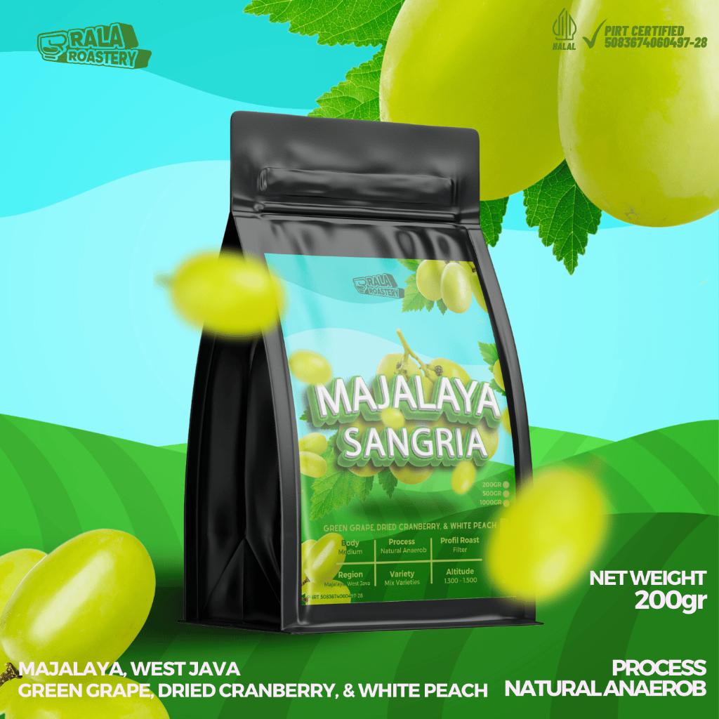 

Kopi Arabika Majalaya Natural Anaerob | Biji Single Origin 200gr