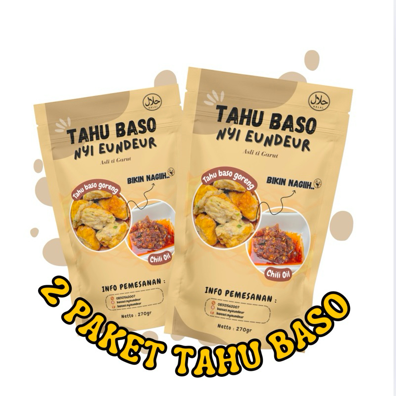 

2 Paket Tahu baso Nyi Eundeur isi 16 [Bikin nagih…]