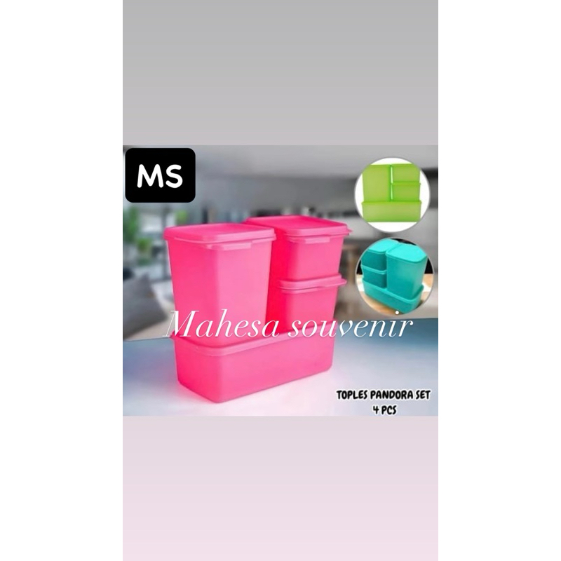 Toples Pandora Set 4 PCs bahan plastik