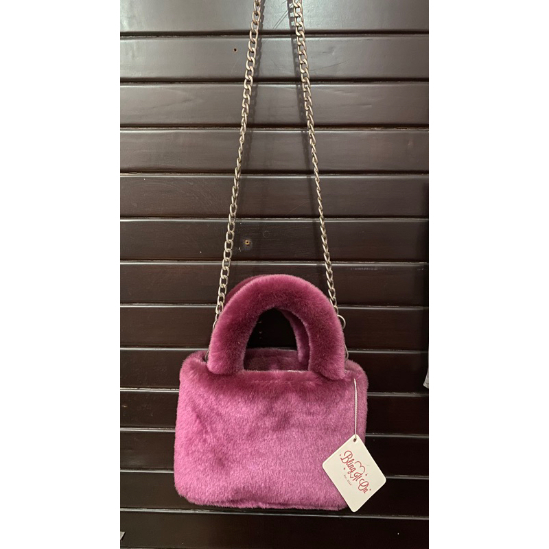 Bling it on - Fluffy bag