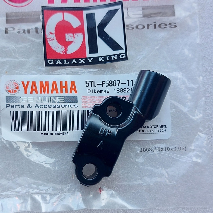 BRACKET BREKET KLEM KLEMAN MASTER REM / DUDUKAN SPION KANAN JUPITER Z Z1 MX 135 MX KING 150 ORIGINAL