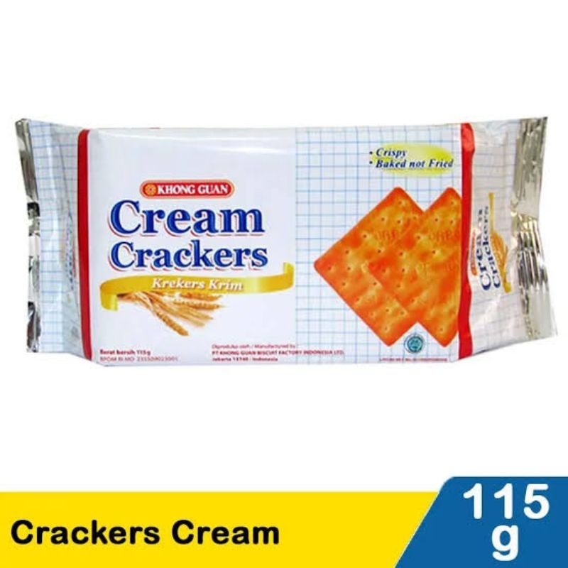 

KCH2S - Khong Guan Cream Crackers 115G