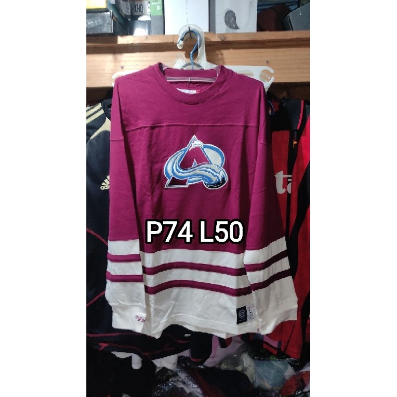 jersey NHL x mitchell Ness colorado avalanche