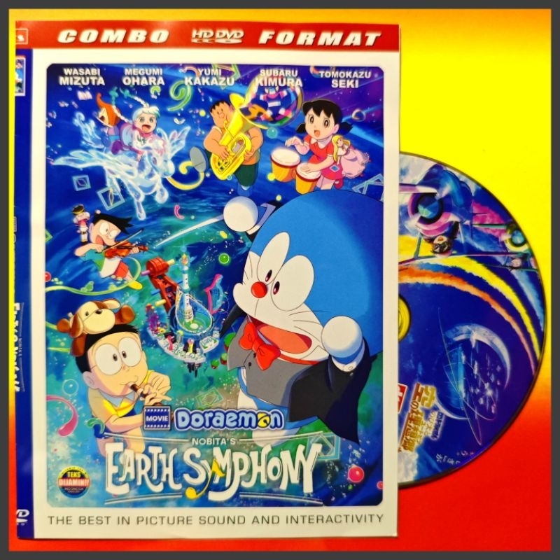 Kaset Film Kartun Animasi DORAEMON EARTH SYMPHONY HD