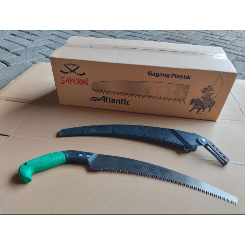 Gergaji Dahan Kopi 15" Baja + Sarung SAMURAI ATLANTIC Pruning Saw