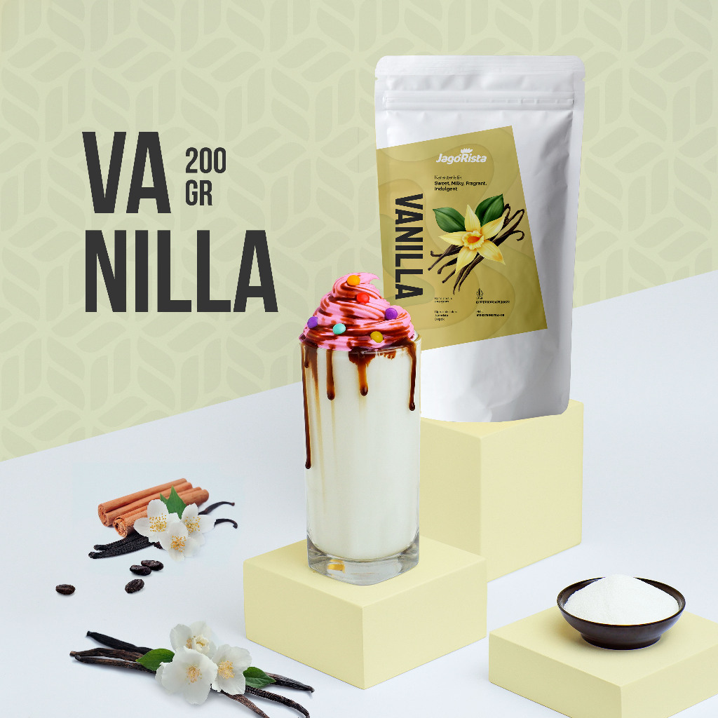 

Jagorista Bubuk Minuman Vanilla 200 gr Kualitas Premium GOLD
