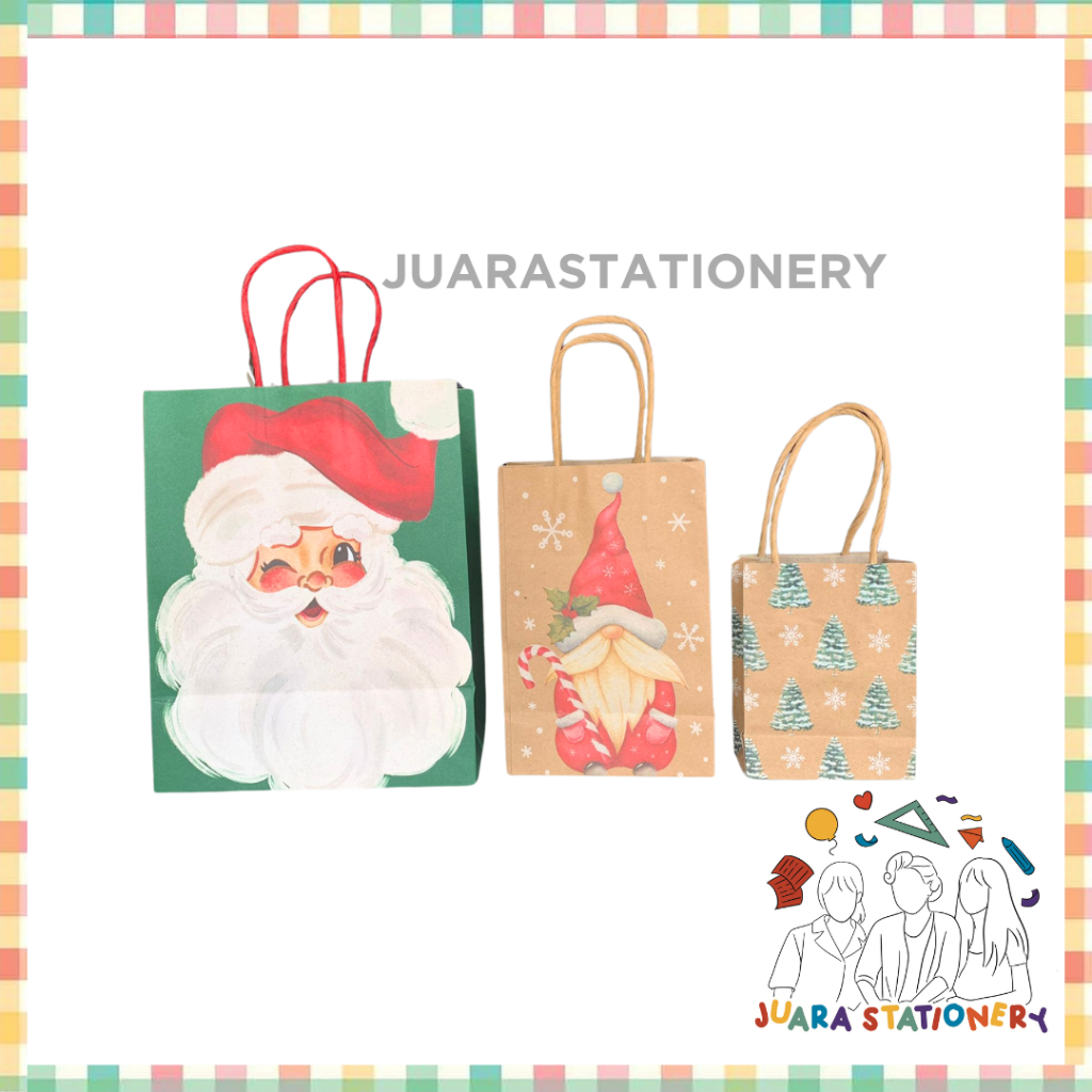 

Paper Bag Coklat Natal Sinterklas / Christmas Paper Bag