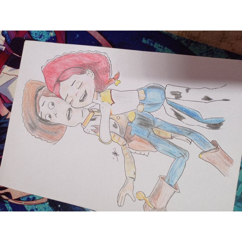 

Woody & Jessie colored (A5)