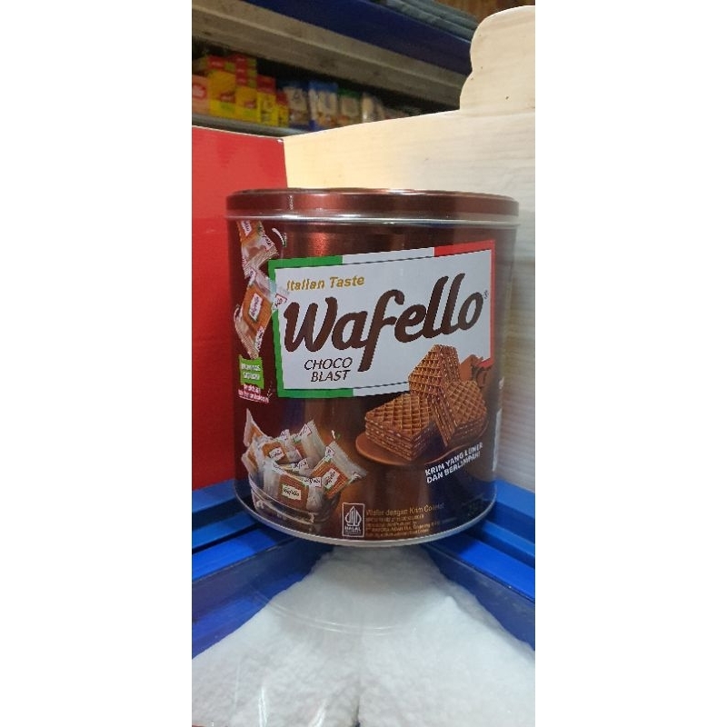 

Wafello Wafer Kemasan Kaleng 228gr