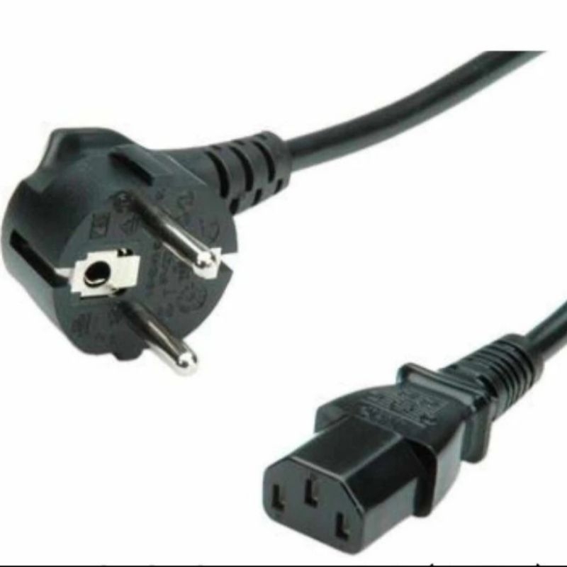 KABEL POWER PC / CPU LISTRIK / KABEL POWER KOMPUTER 1,5M BAGUS TEBAL