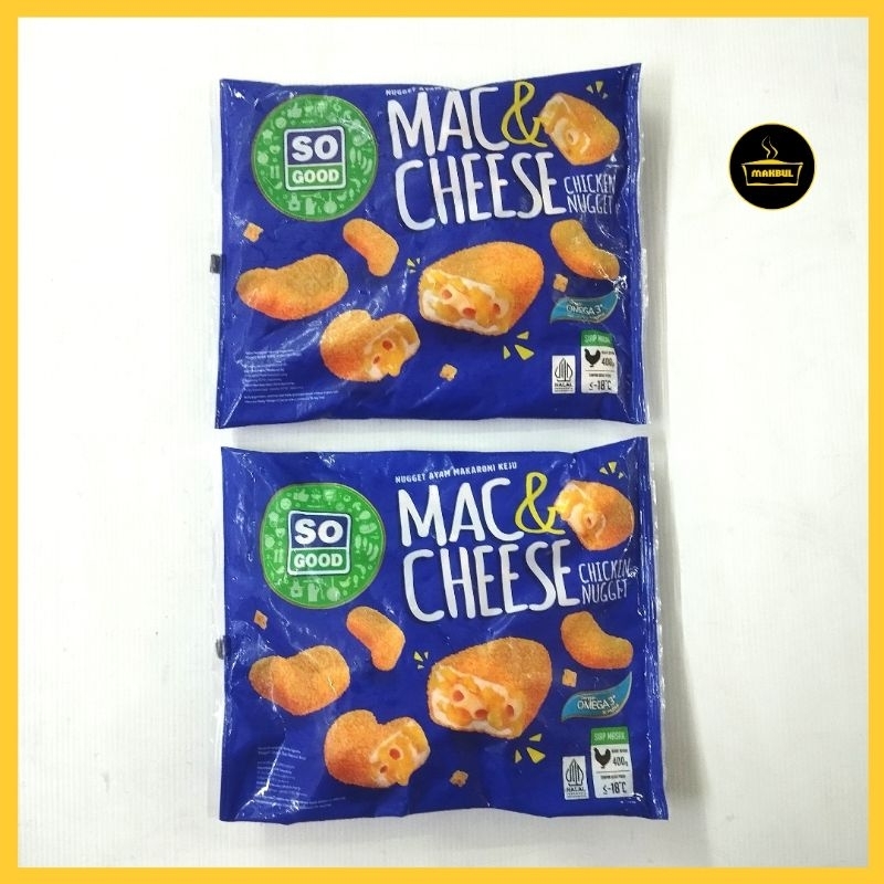 

So Good Mac & Cheese Chicken Nugget 400gr