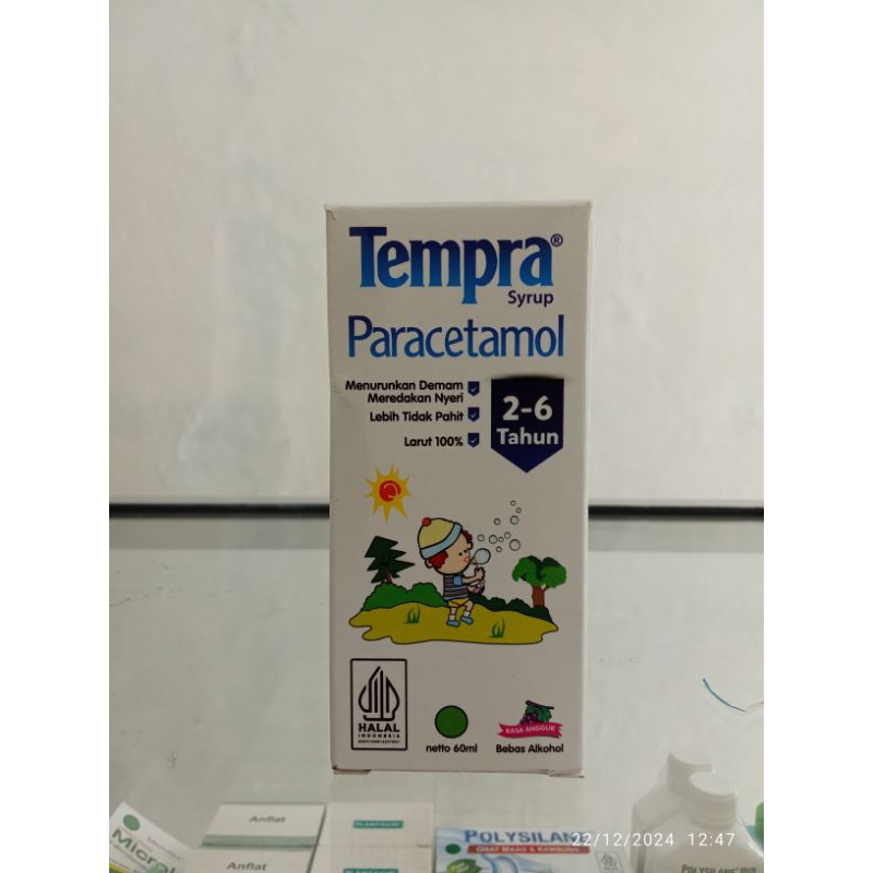 Tempra Syrup Paracetamol 60ml