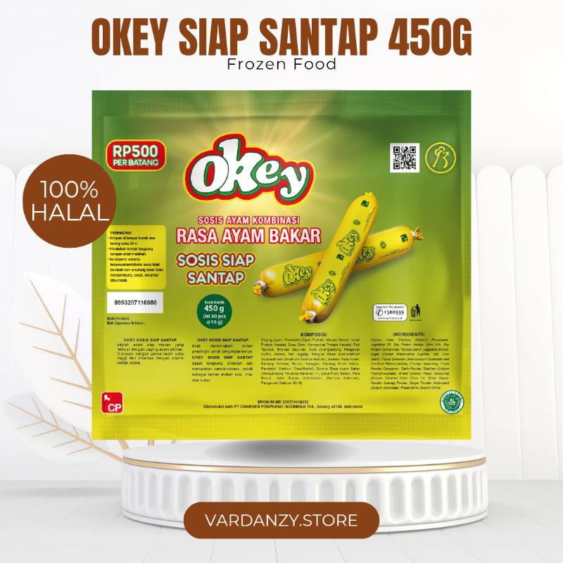 

OKEY SOSIS SIAP SANTAP 400G