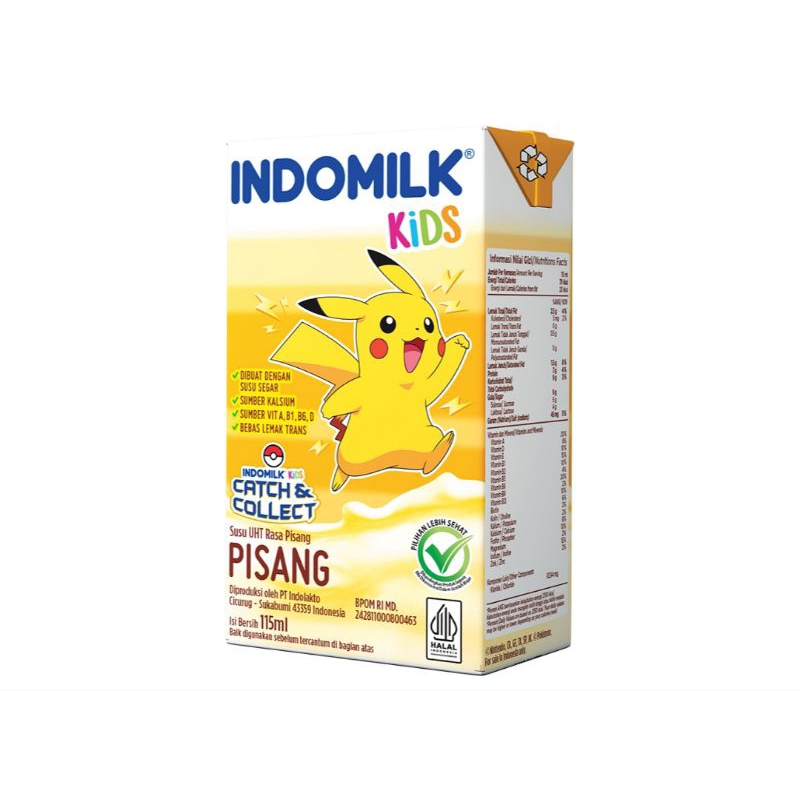 

limited edition Indomilk Kids Susu UHT Rasa Pisang 115 ml