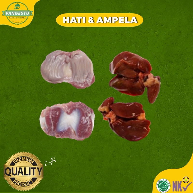 

Ati Ampela Ayam Bersih / Hati Ampela Fresh 500 gram (Ayam Segar)