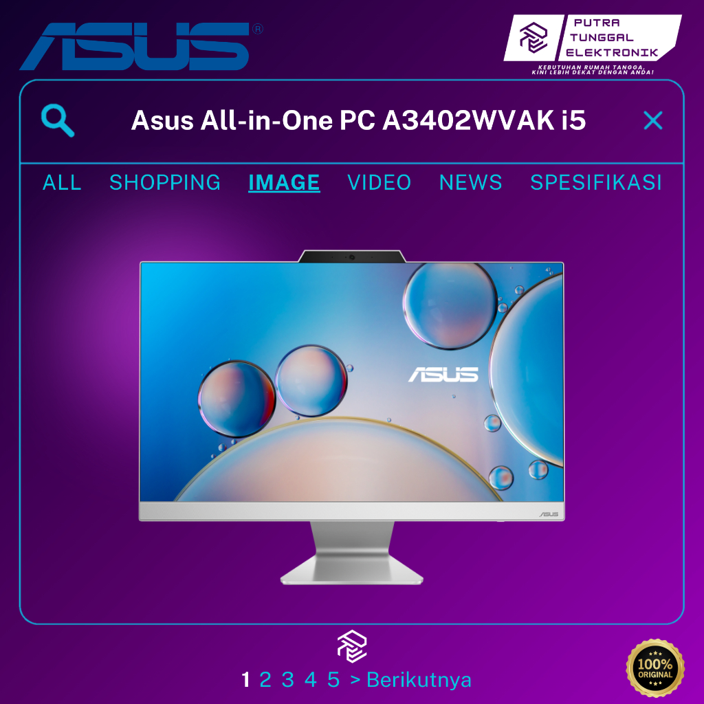 ASUS All-in-One PC A3402WVAK Core i5 PRODUK 100% ORIGINAL ASUS