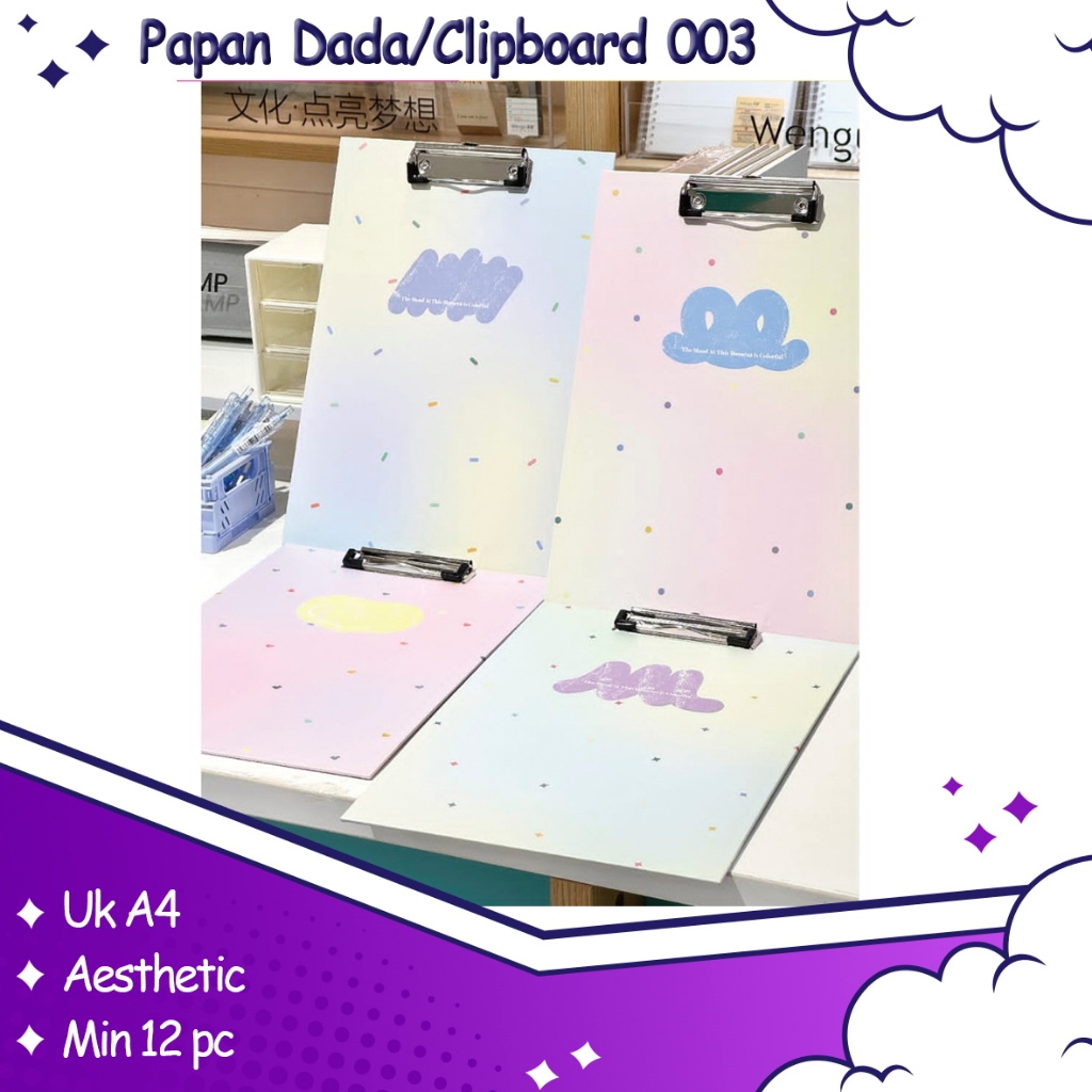 

Clipboard Aestetic / Papan Ujian Aestetic / Papan Ujian Estetik / Papan Ujian Remaja