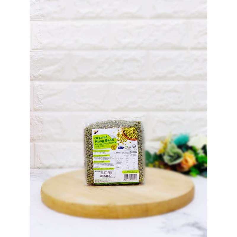 

Organic Mung Bean / Kacang hijau 500g