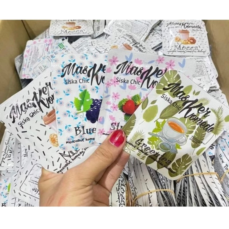 MASKER KOMEDO SISKA CHIC BPOM ORIGINAL