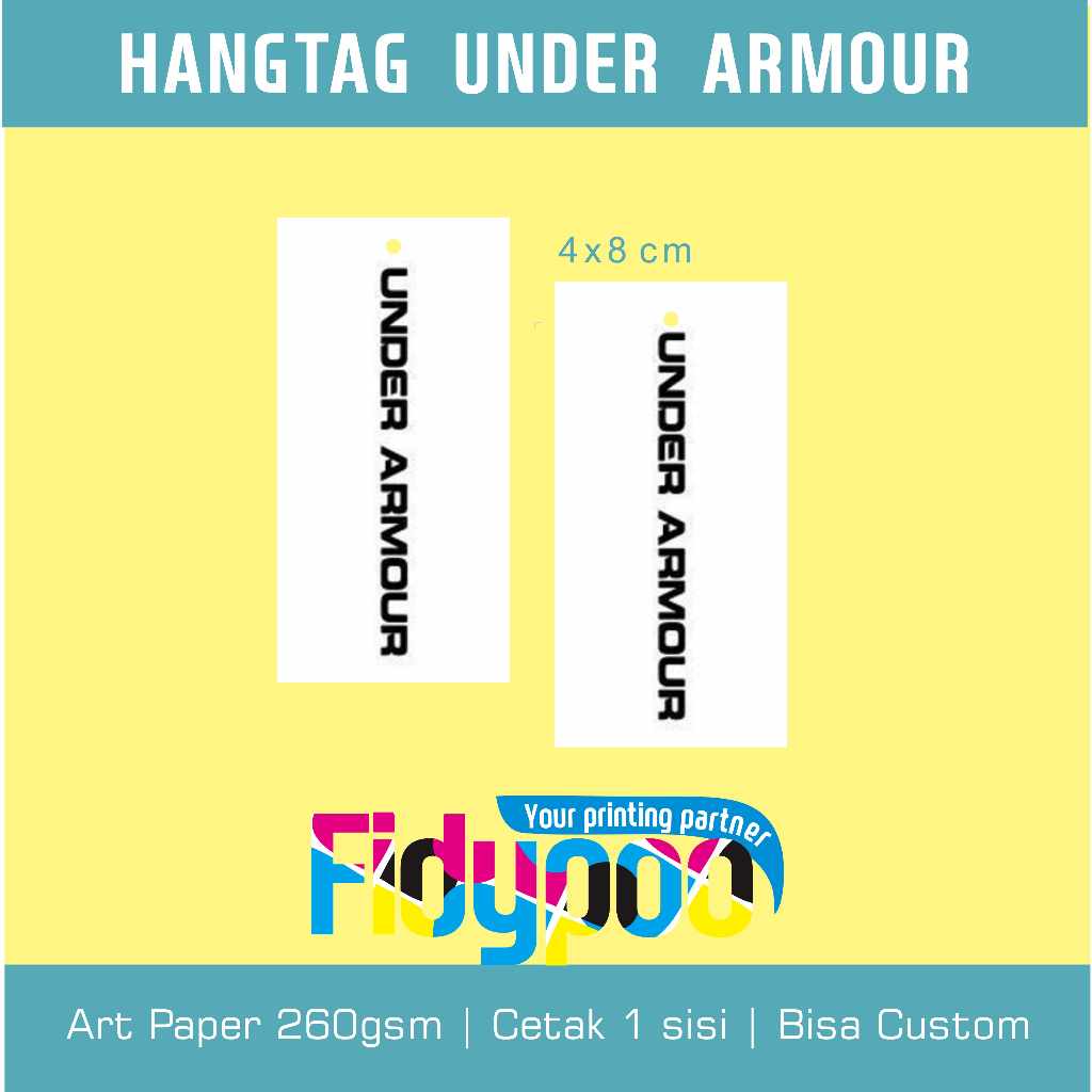 

Hangtag Under Armour // Label Under Armour