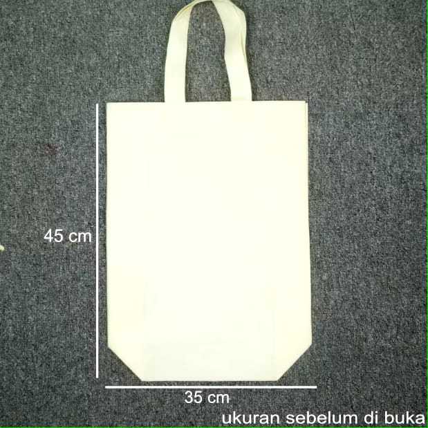 

Tas Kain Spunbond 35x45 / Tas spunbond HBPA 35x45x10 / Tas Box Press / Tas Belanja / Lusinan
