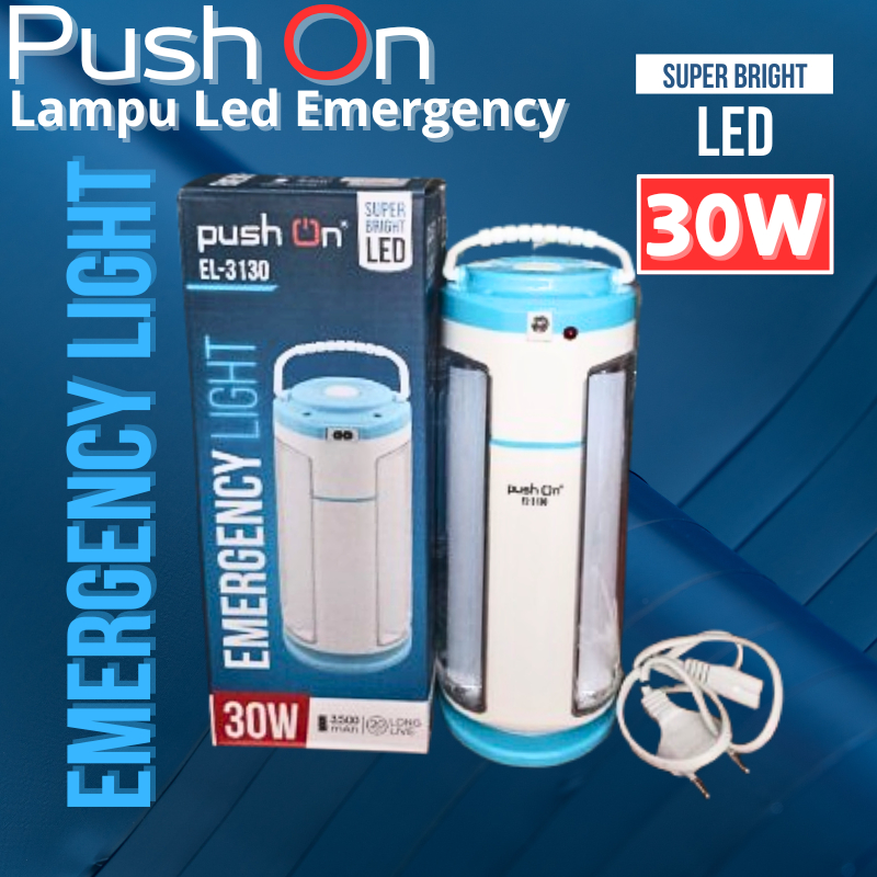 PUSH ON EMERGENCY LIGHT / Lampu Emergency Push On EL-3130