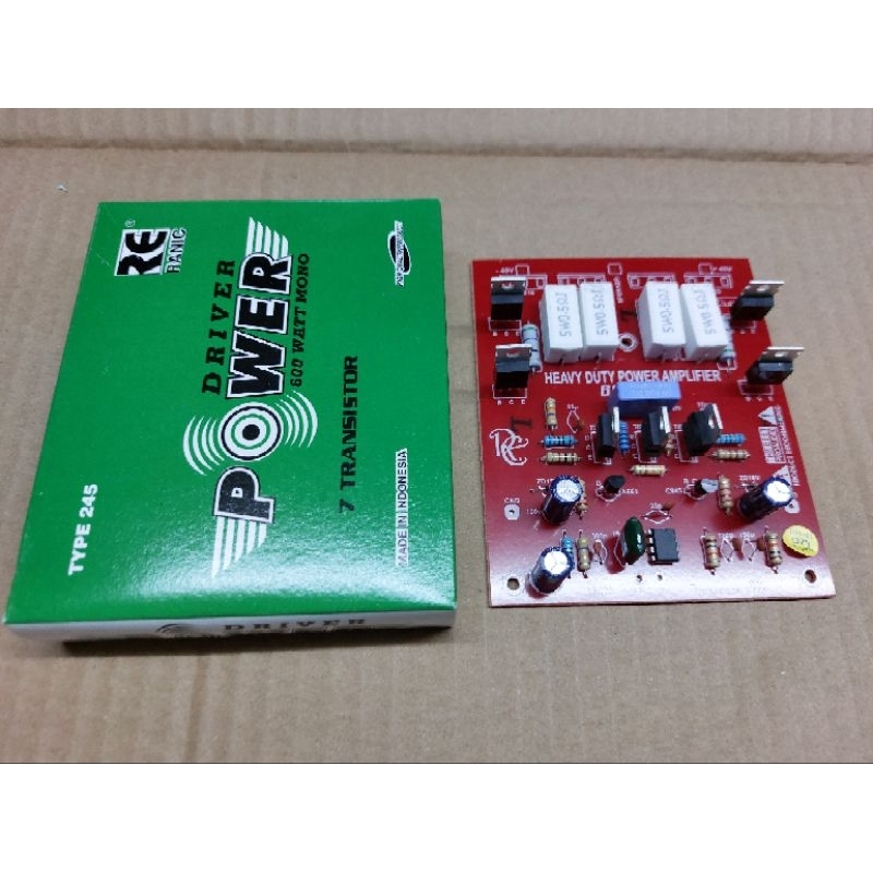 Kit Driver Power Amplifier 600 Watt Mono Morales