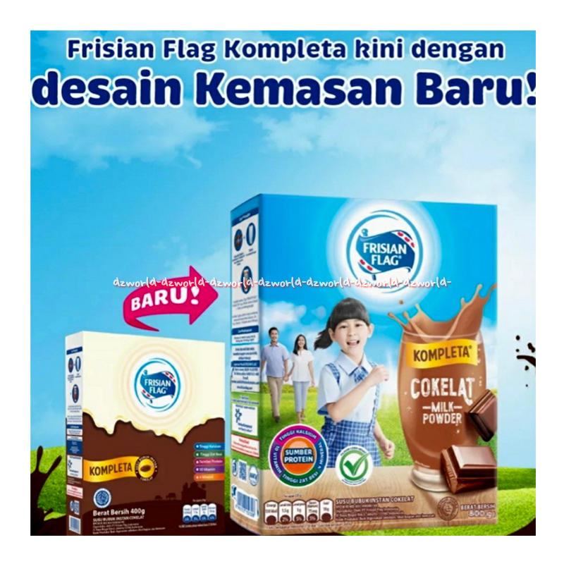 

FF COKELAT KOMPLETA BOX 800 GR - RAJA SUSU