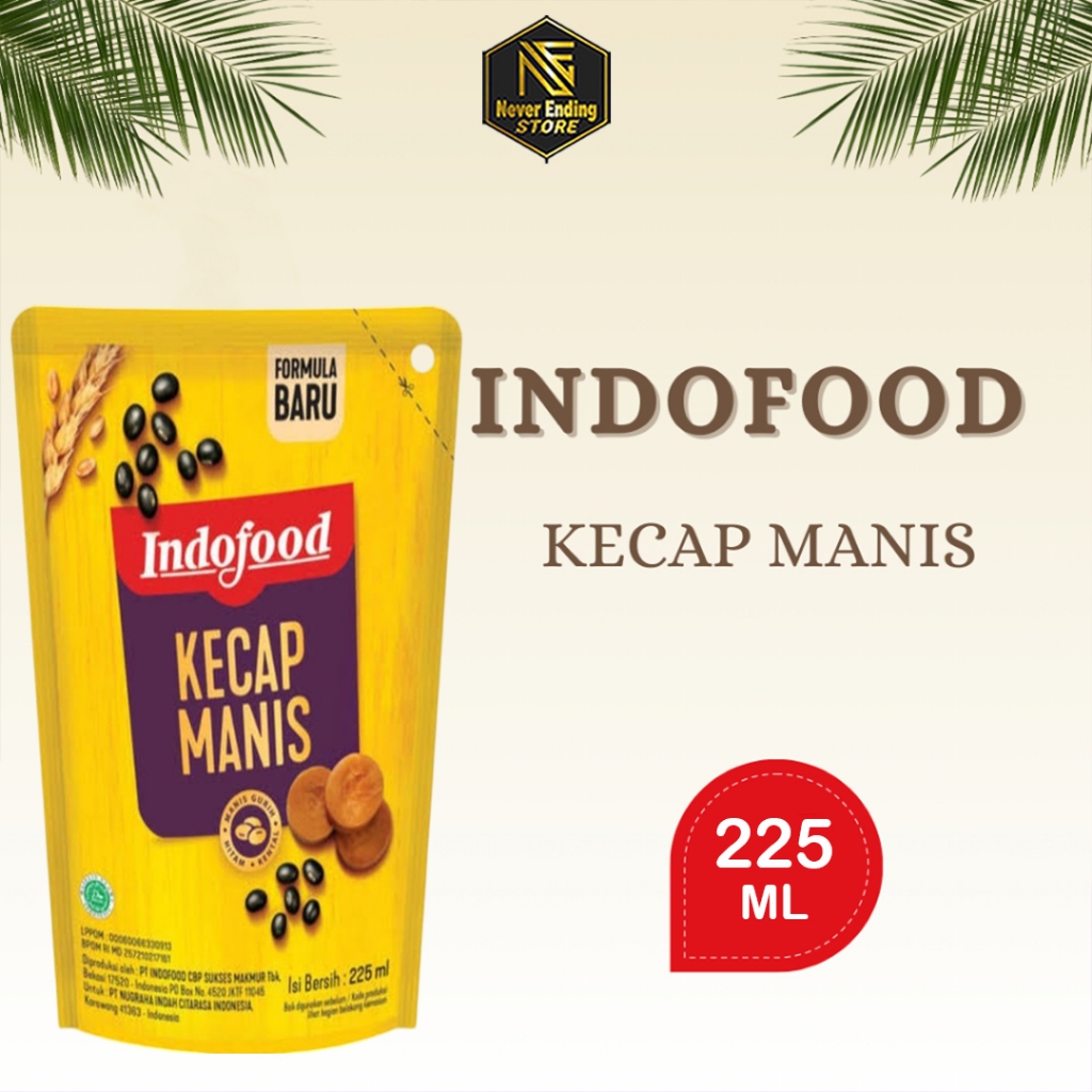 

Kecap Manis Pouch Indofood Refill 225ml