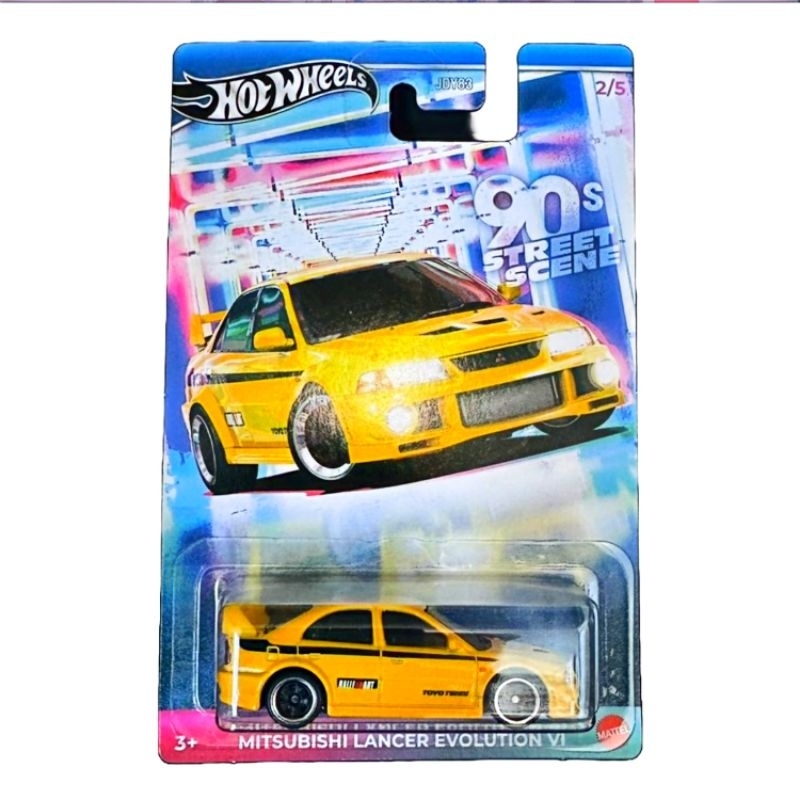 hot wheels 90s street scene mitsubishi Lancer Evo